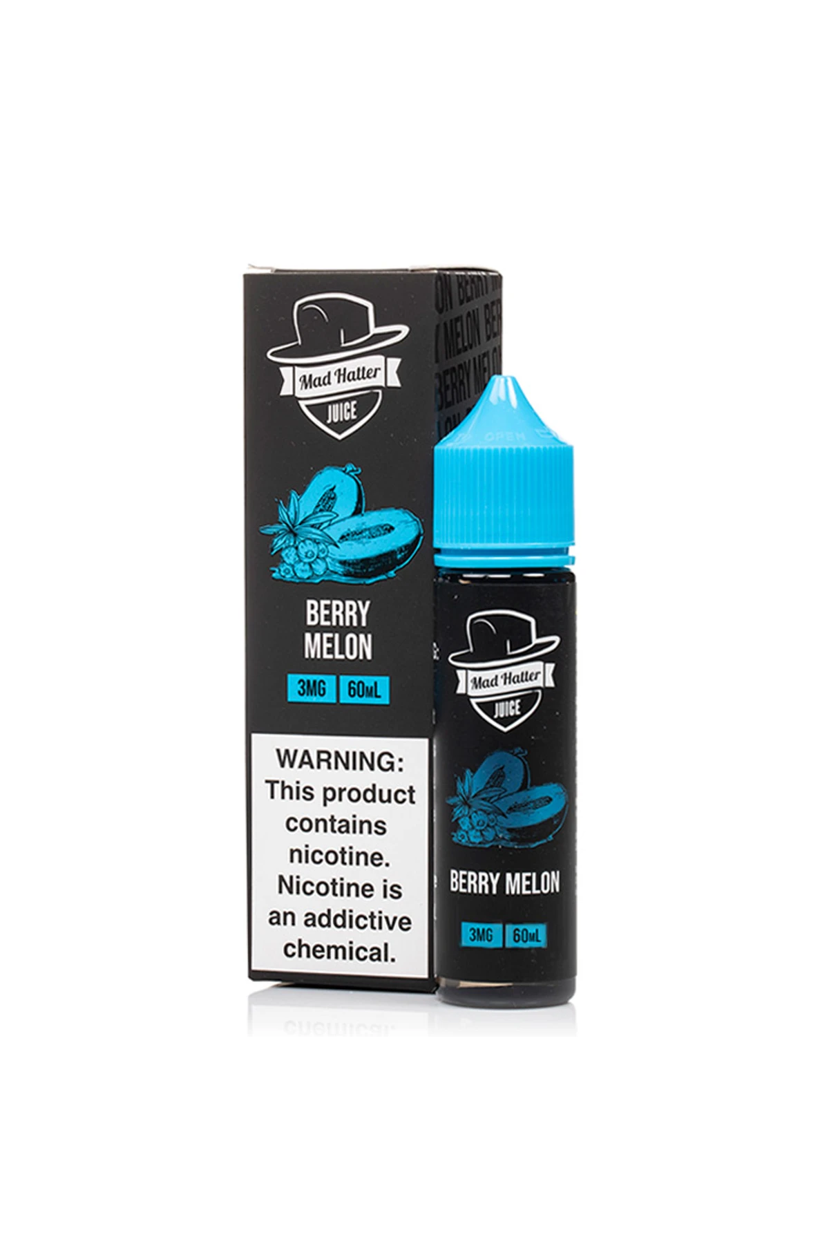 Mad Hatter Juice - Berry Melon (60mL) Likit 