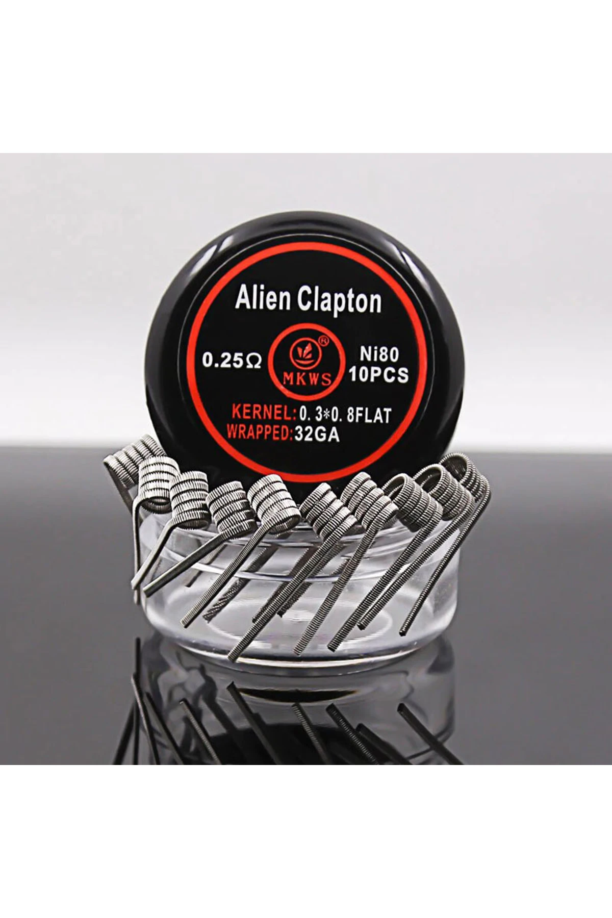 Alien Clapton 10 Adet Ni80 Hazır Sarılı Tel (0.25 oHm)
