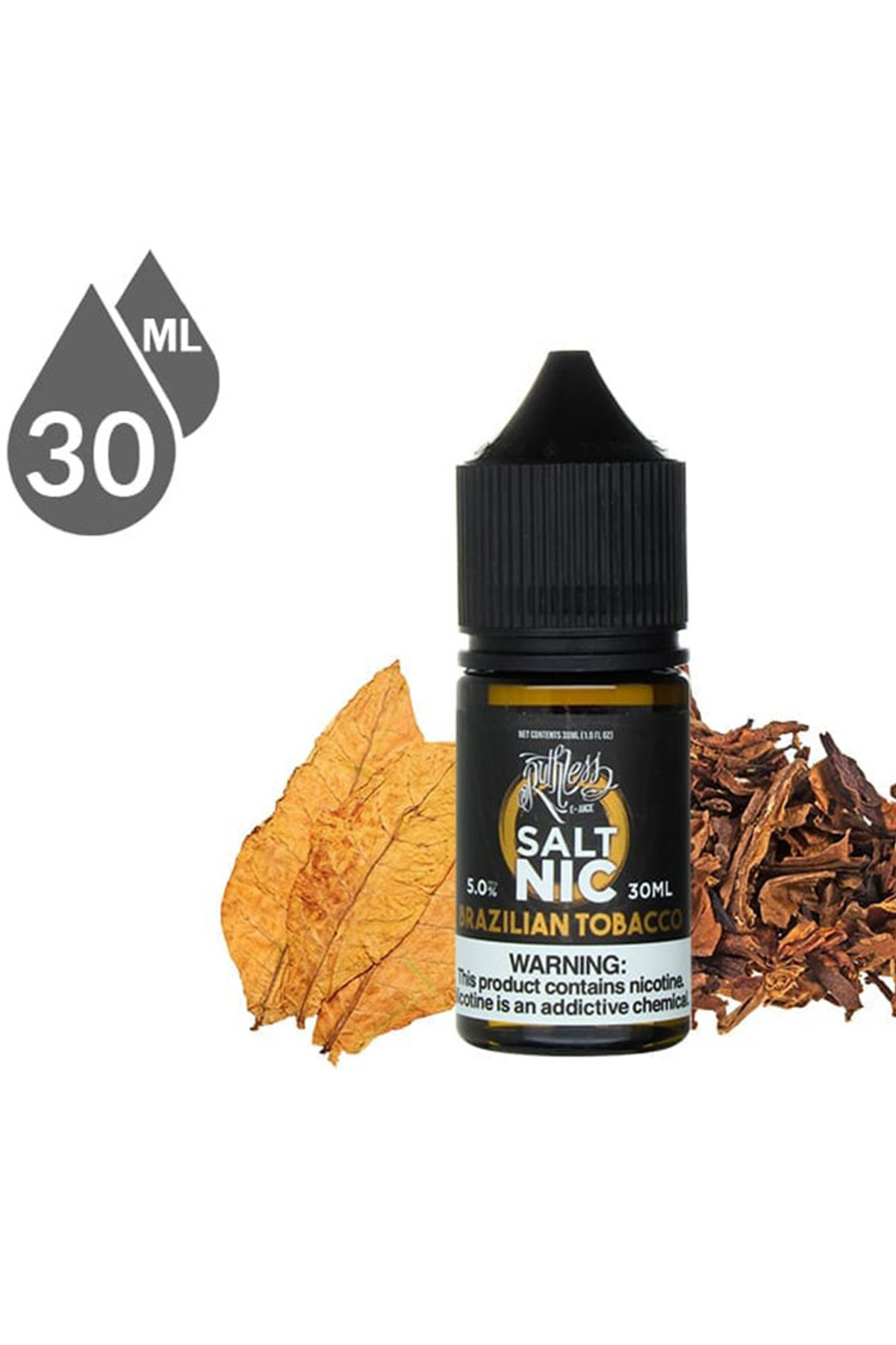 Ruthless - Brazilian Tobacco Salt Likit (30ML)