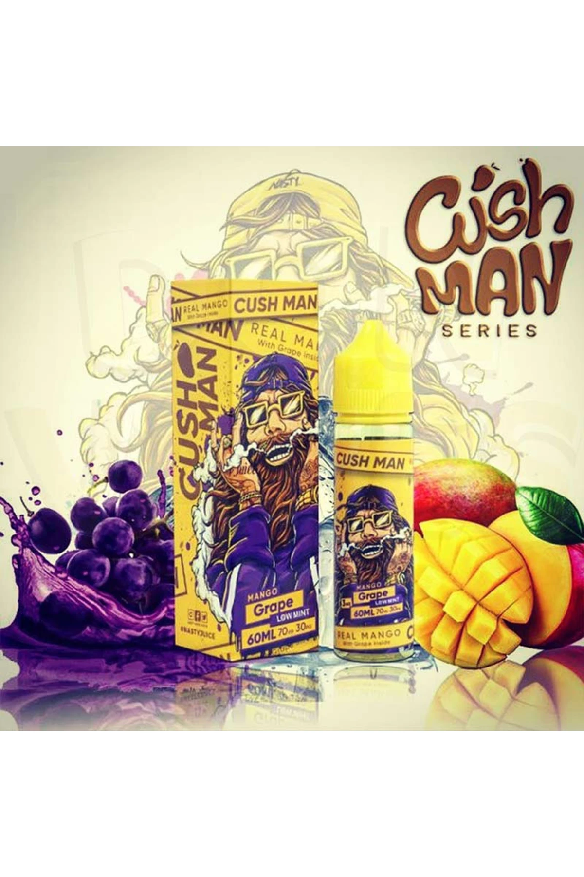 Nasty Juice Cushman Series - Mango Grape Premium Likit (60ML)