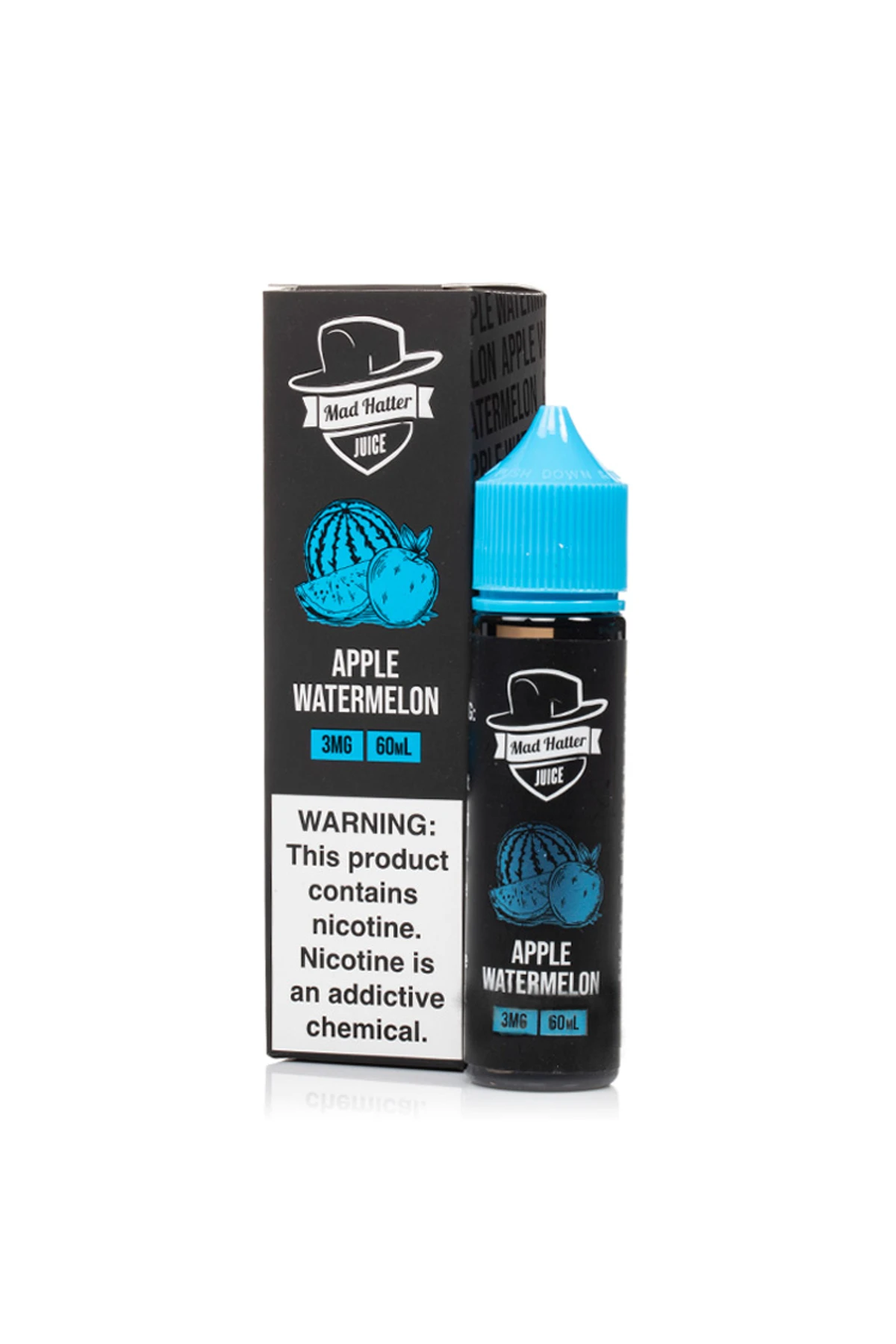 Mad Hatter Juice - Apple Watermelon (60mL) Likit 