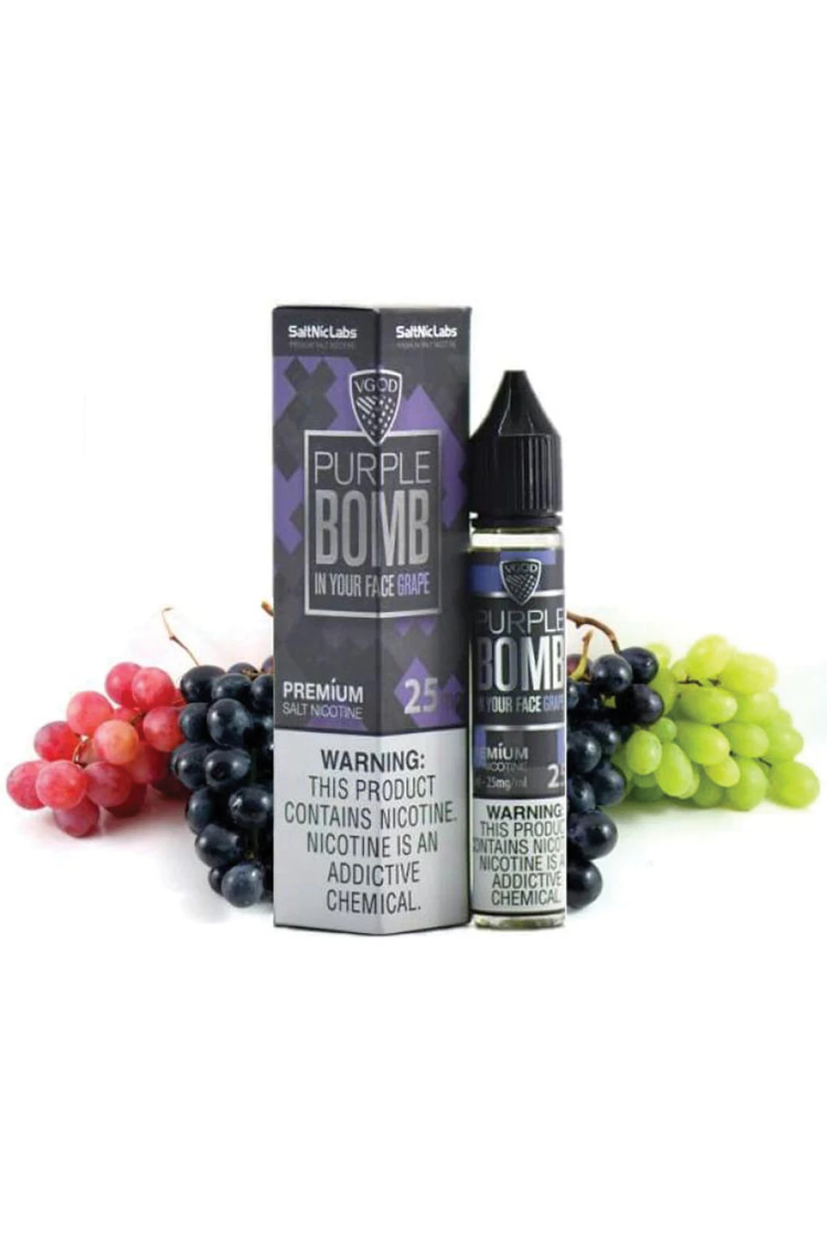 VGOD SaltNic - Purple Bomb Salt Likit (30ML)
