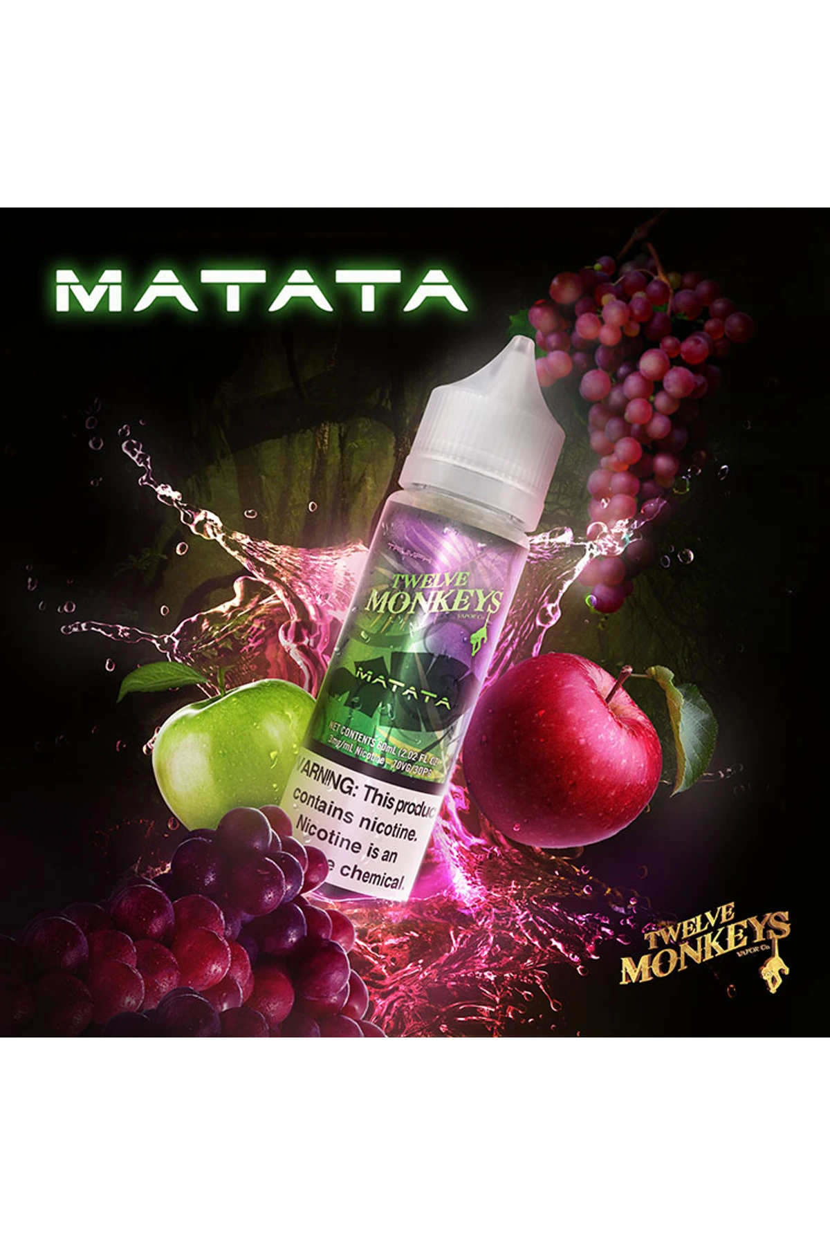 Twelve Monkeys Vapor - Matata (60ML)