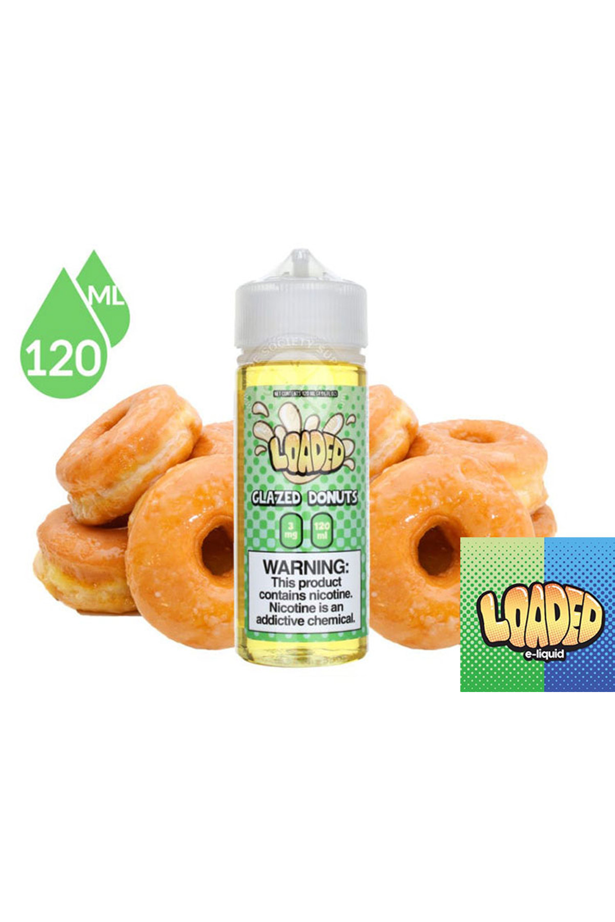 LOADED - Glazed Donuts (120ML)