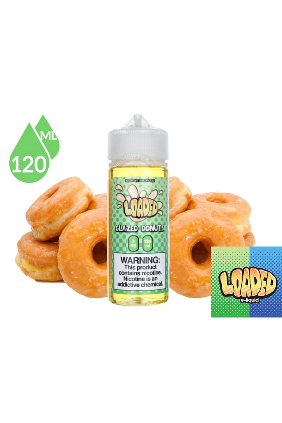 LOADED - Glazed Donuts (120ML)