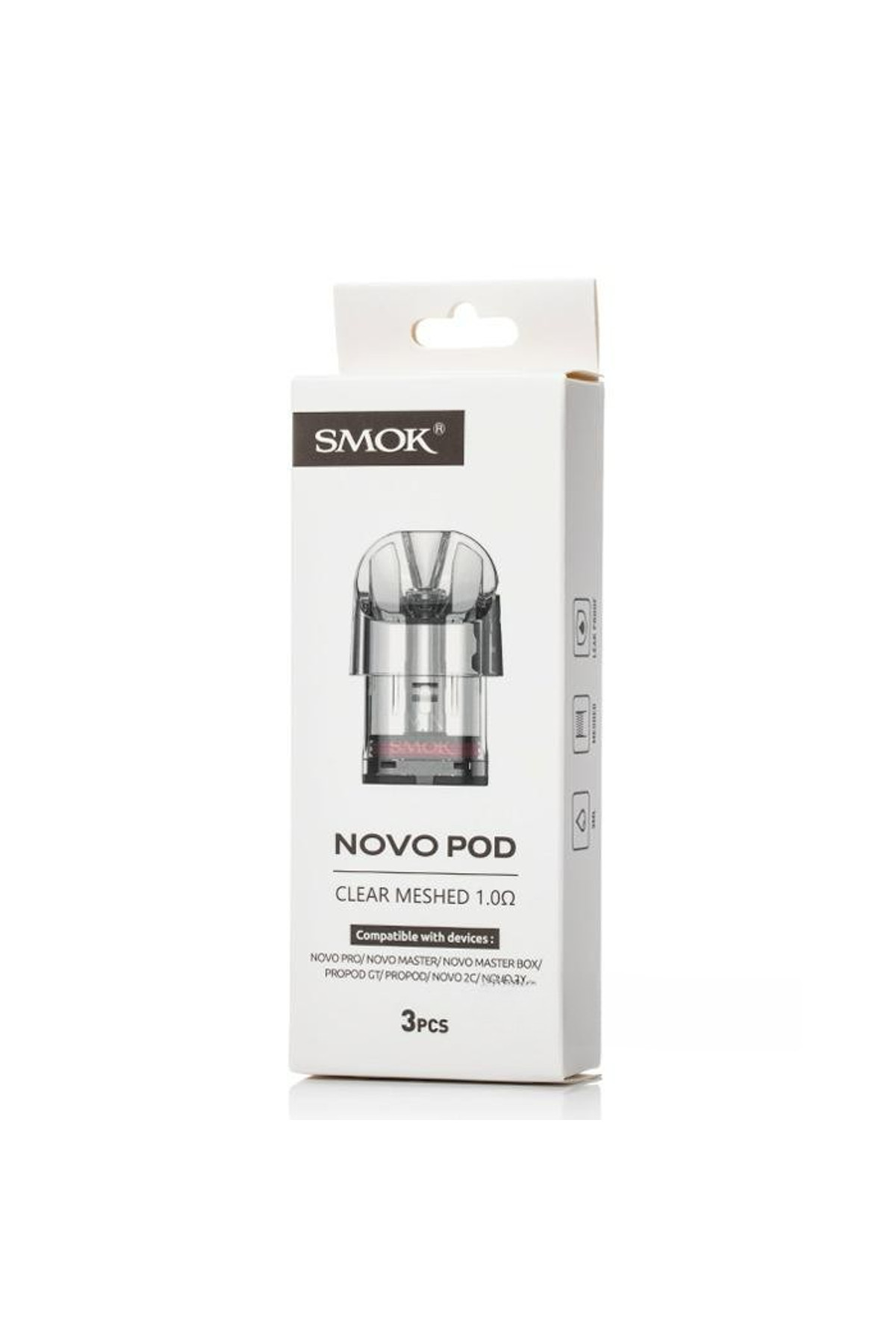 Smok Novo Pod Clear - Novo Kartuş (3 Adet)
