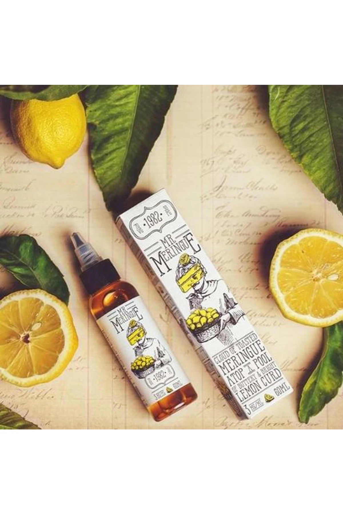 Charlie's Chalk Dust - Mr. Meringue Premium Elektronik Sigara Likiti (60 ML)