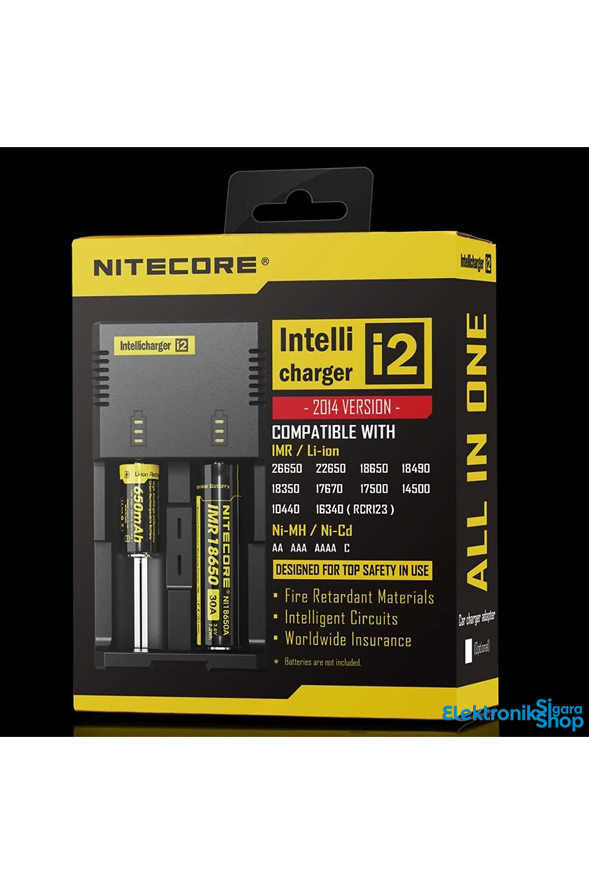Nitecore i2 İkili Pil Dolum Şarj Aleti 2014 Version