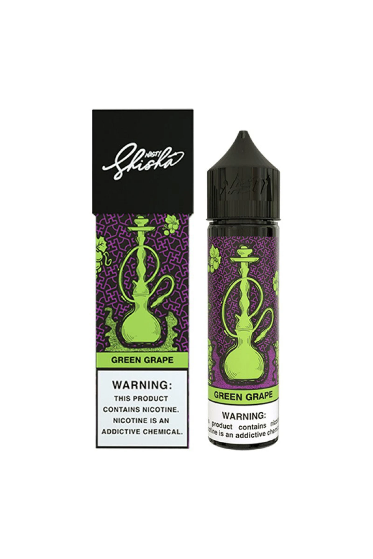 Nasty Juice Shisha Series - Green Grape Premium Likit (60ML)