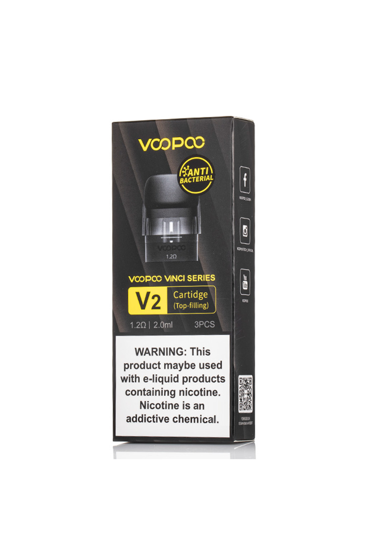 VOOPOO Vinci Pod SE V2 Yedek Kartuş (3 Adet)