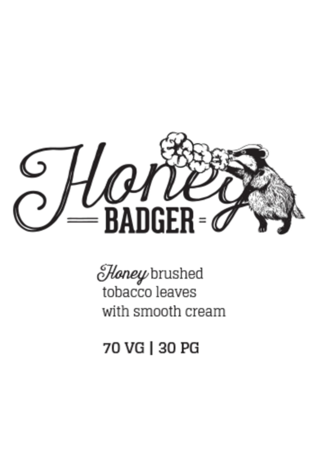 Charlie s Chalk Dust - Honey Badger Premium Elektronik Sigara Likiti (30 ML)