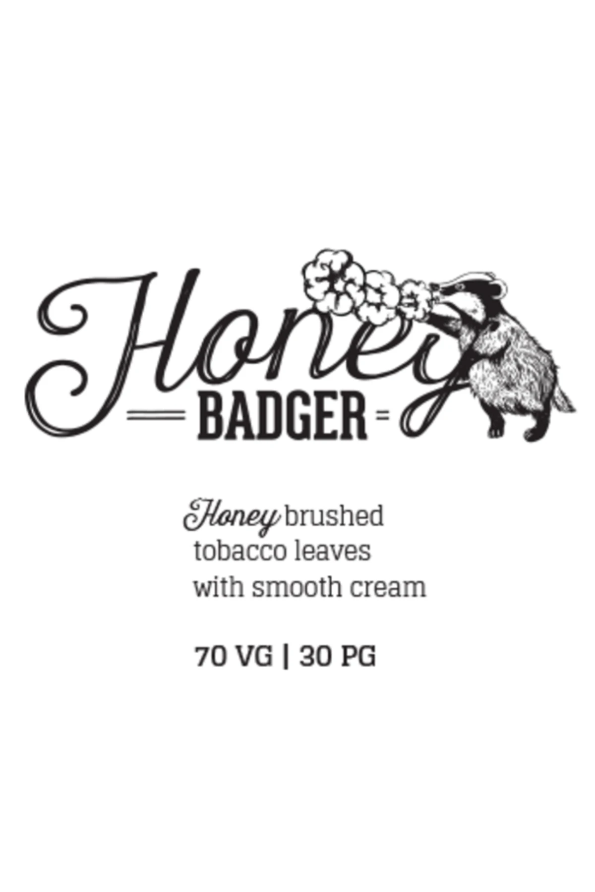 Charlie s Chalk Dust - Honey Badger Premium Elektronik Sigara Likiti (30 ML)