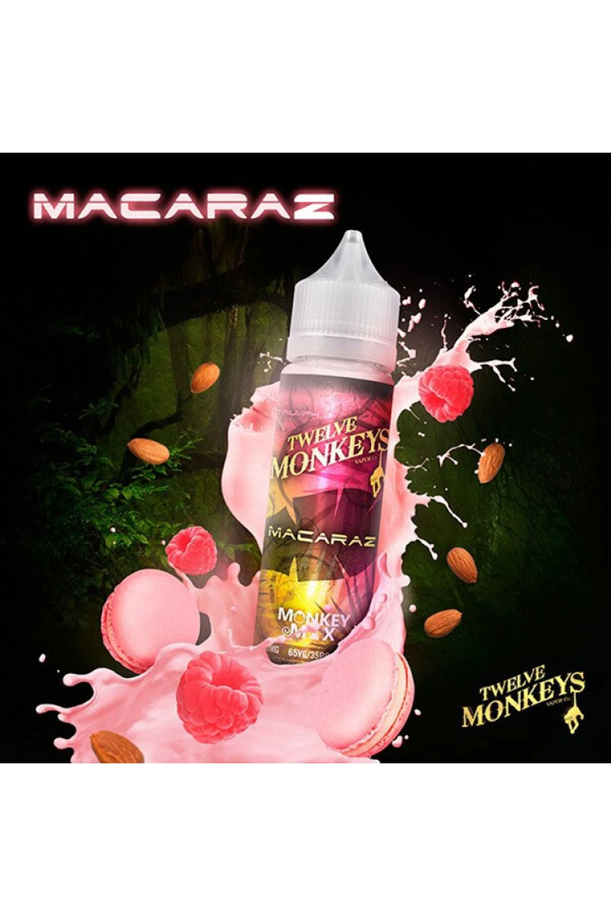Twelve Monkeys Vapor - Macaraz (60ML)