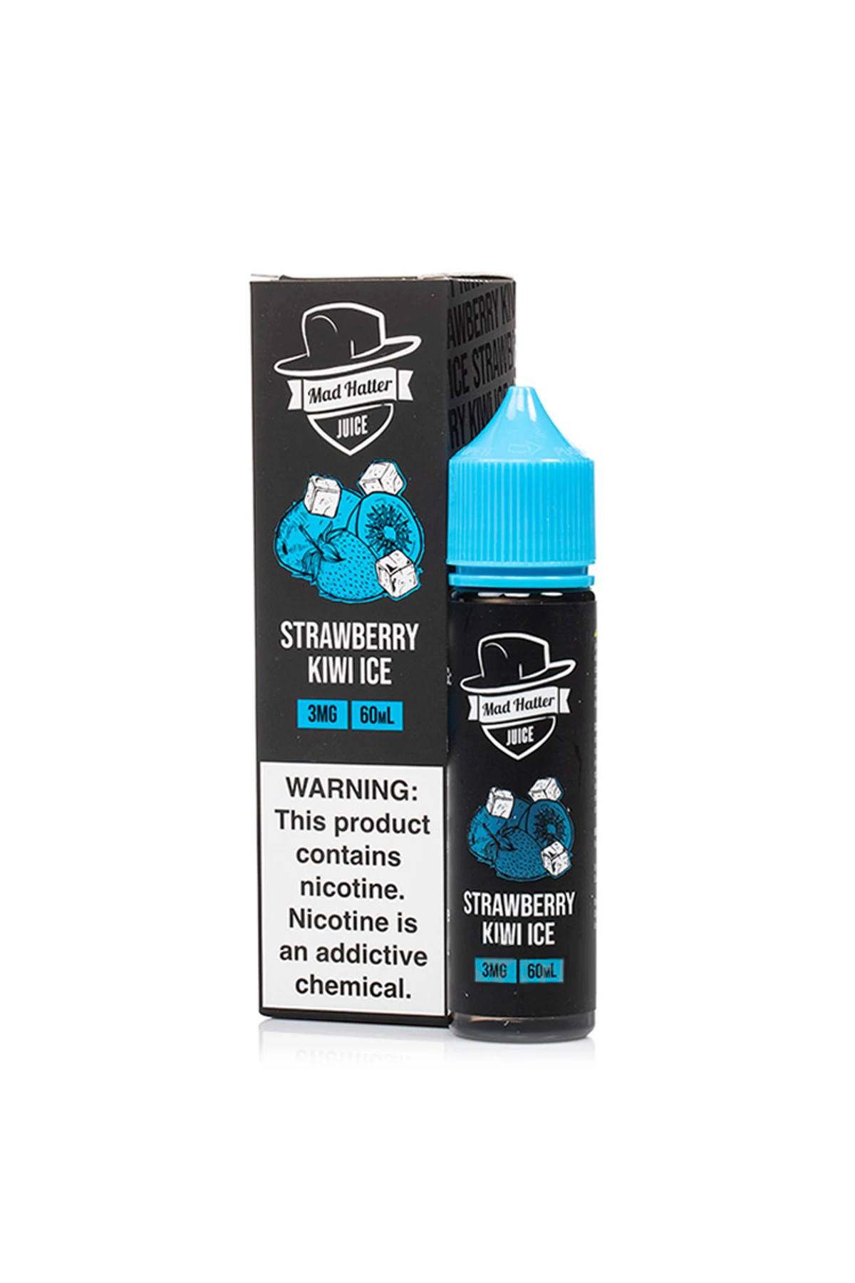 Mad Hatter Juice - Strawberry Kiwi Ice (60mL) Likit