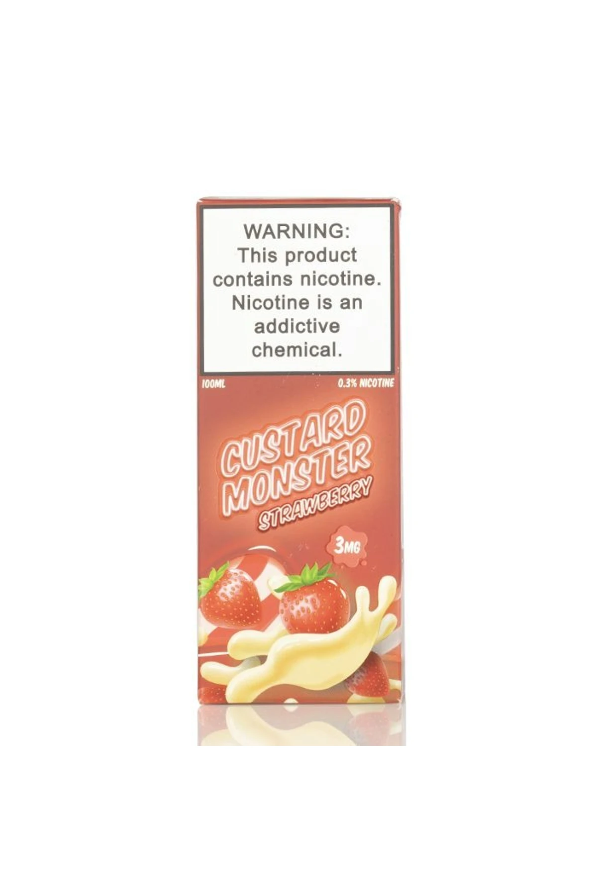 Jam Monster - Custard Monster Strawberry 100ML