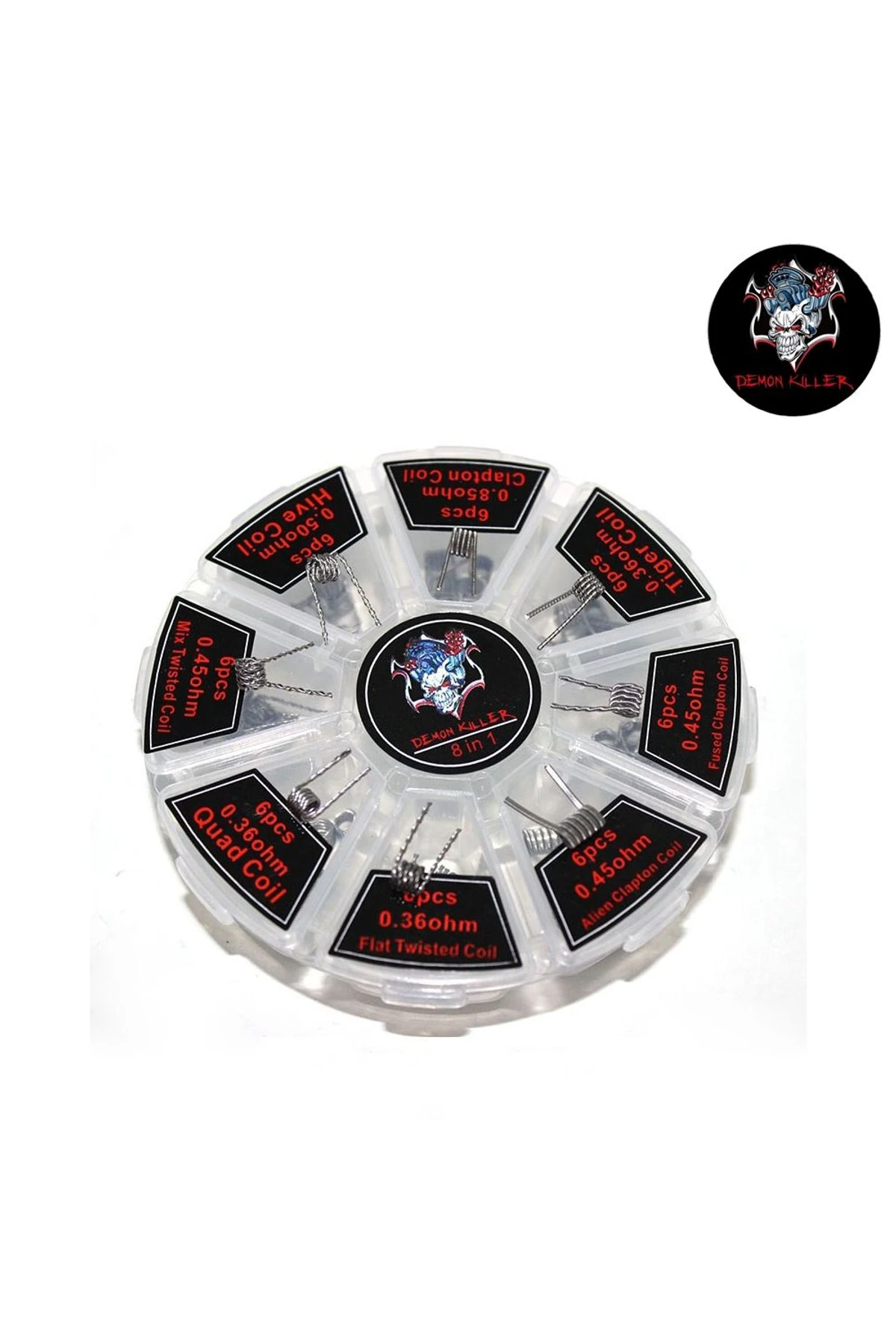Demon Killer 8 in 1 Atomizer Sarım Teli Kutusu (48 Adet)