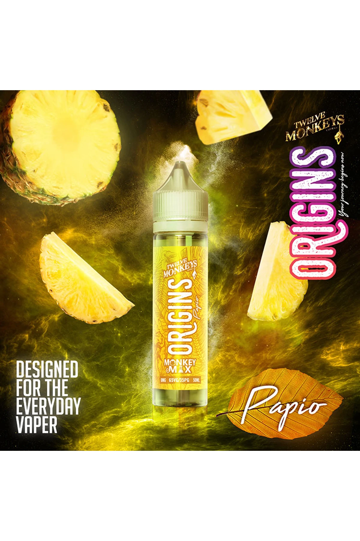 Twelve Monkeys Vapor - Papio (60ML)