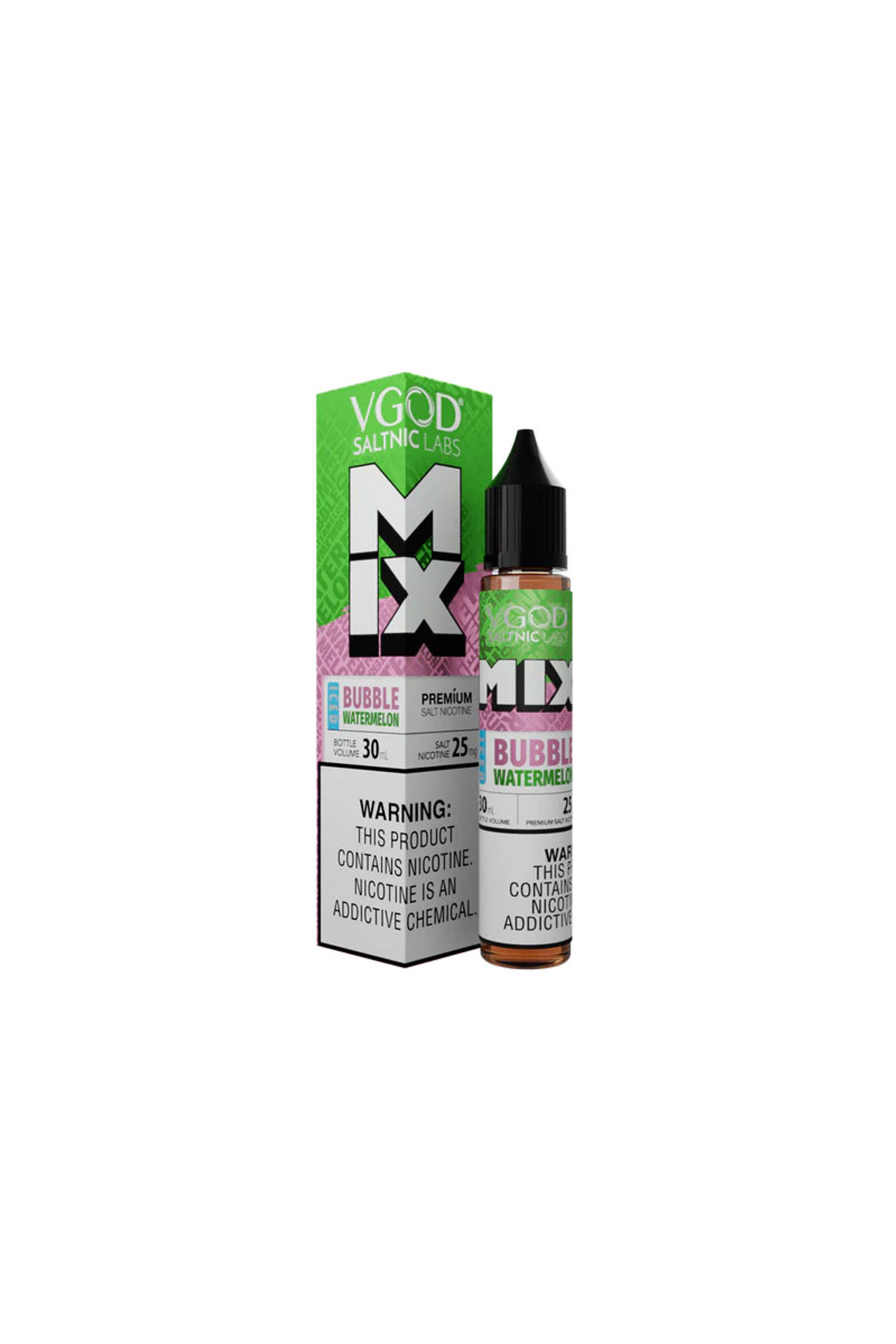 VGOD SaltNic - Bubble Watermelon Mix ICED Salt Likit (30ML)