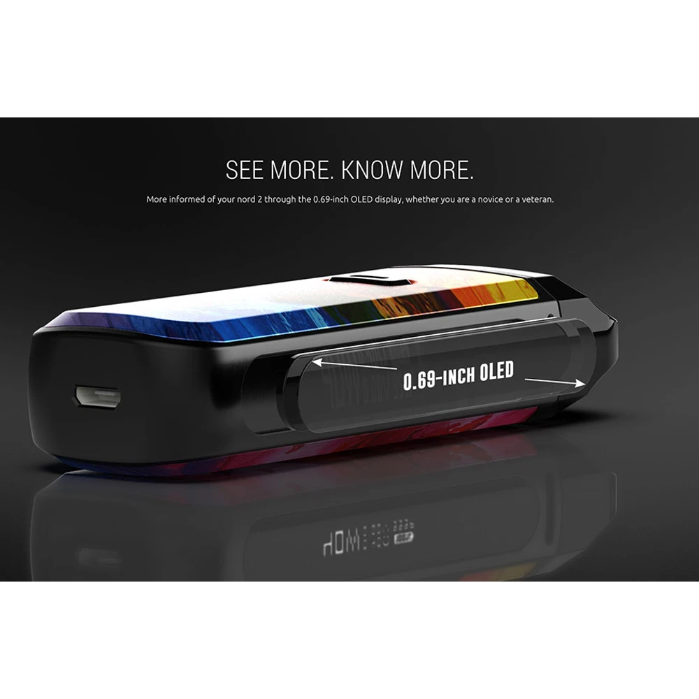 SMOK NORD 2 OLED EKRAN