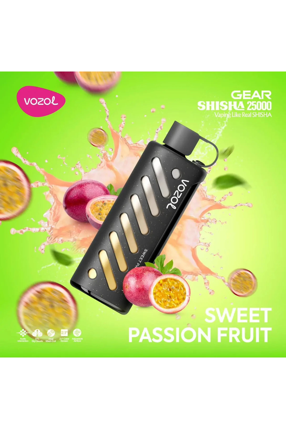 VOZOL GEAR 25000 Sweet Passion Fruit