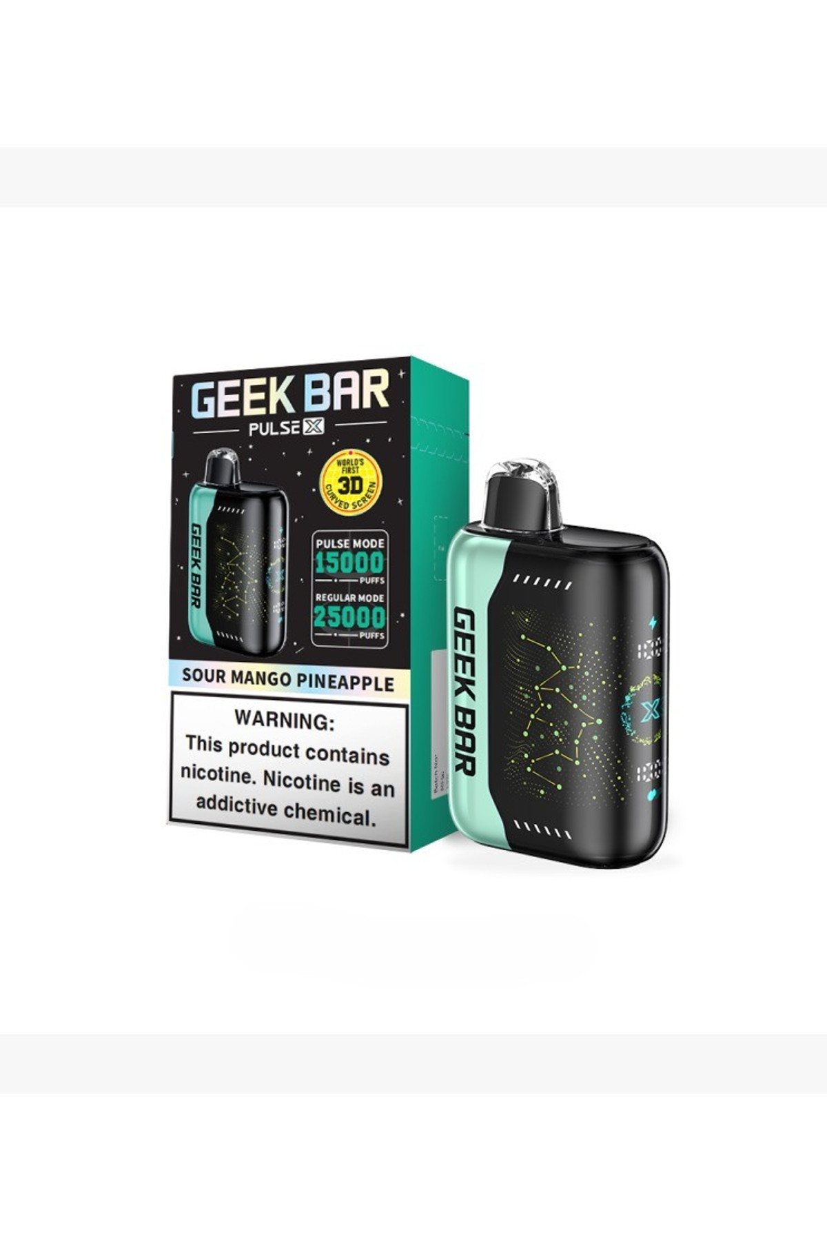 Geek Bar Pulse X 25000-Sour Mango Pineapple