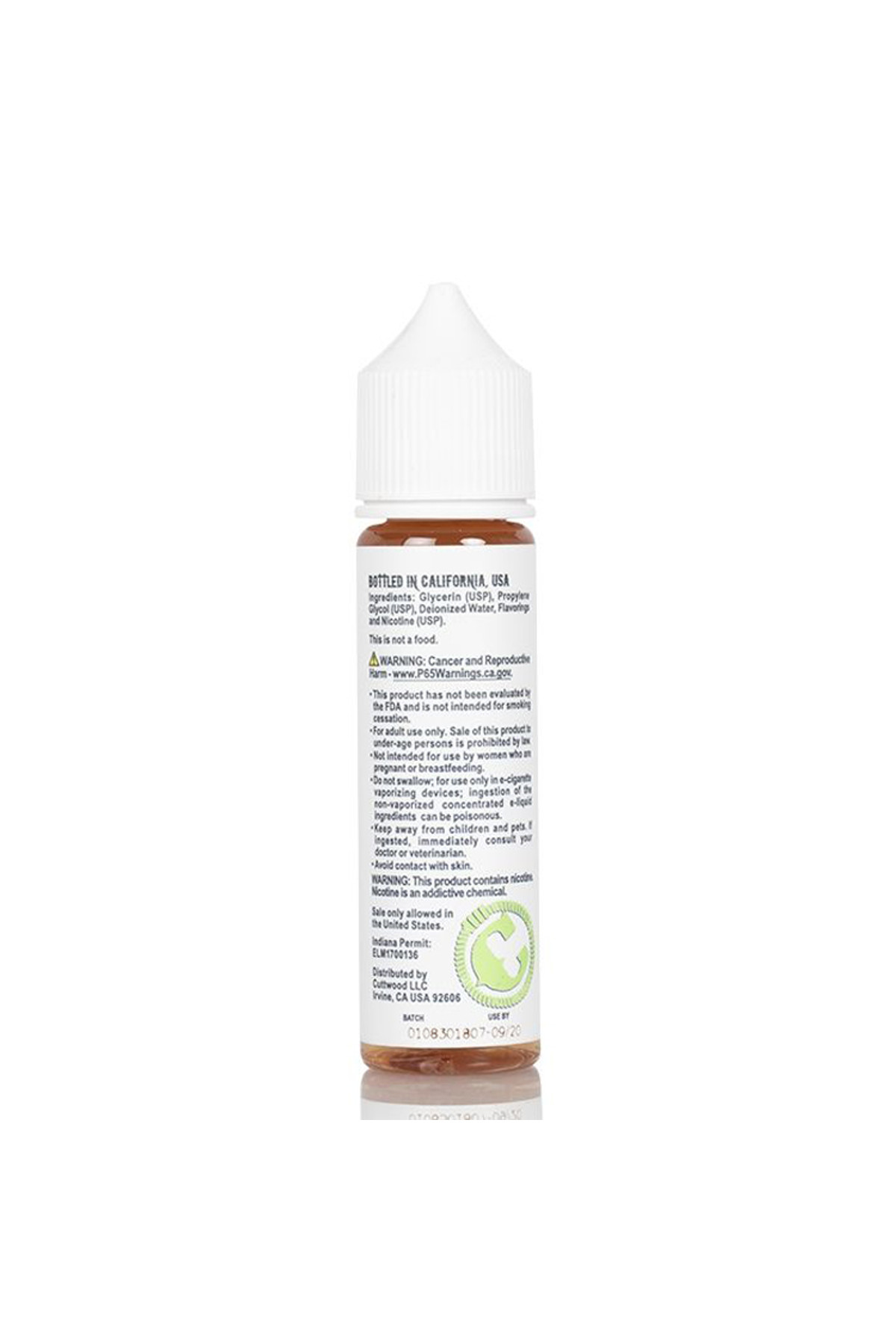 CuttWood Livid Lime 60ML