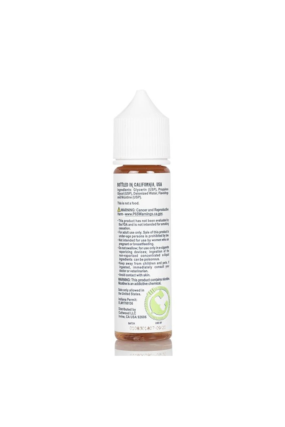 CuttWood Livid Lime 60ML