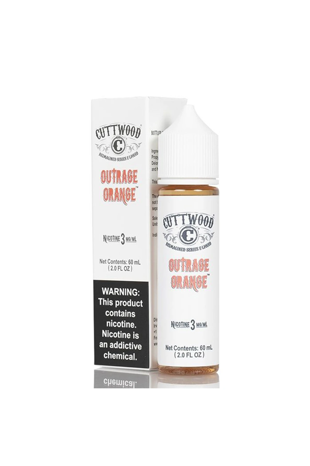 CuttWood Outrage Orange 60ML