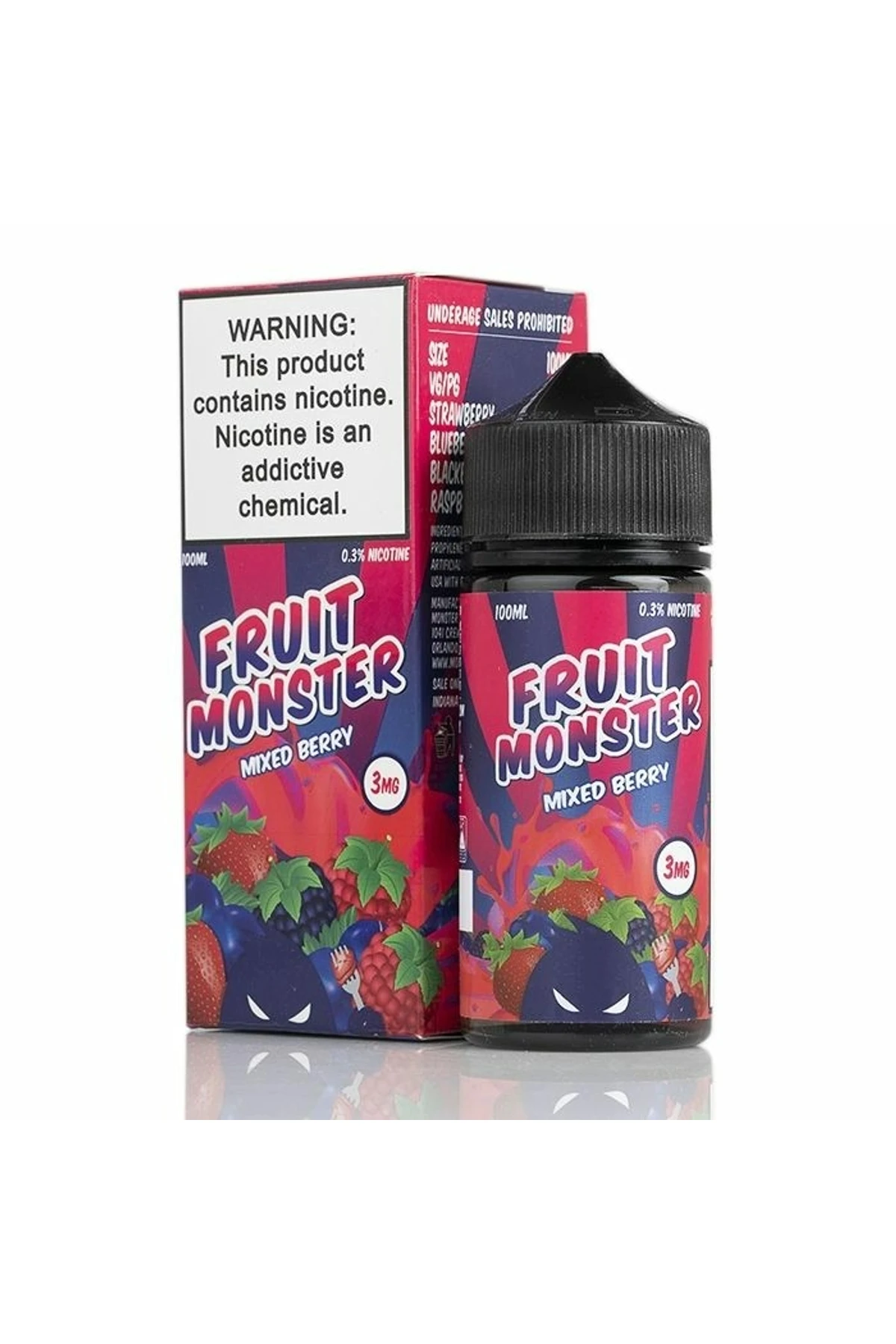 Jam Monster - Fruit Monster Mixed Berry 100ML