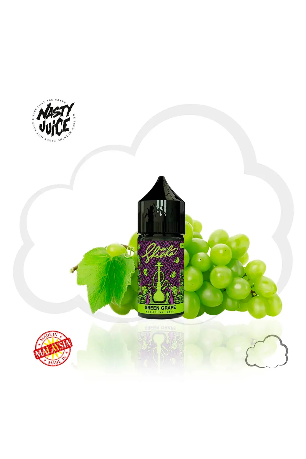 Nasty Salt Shisha Series - Green Grape (30ML)