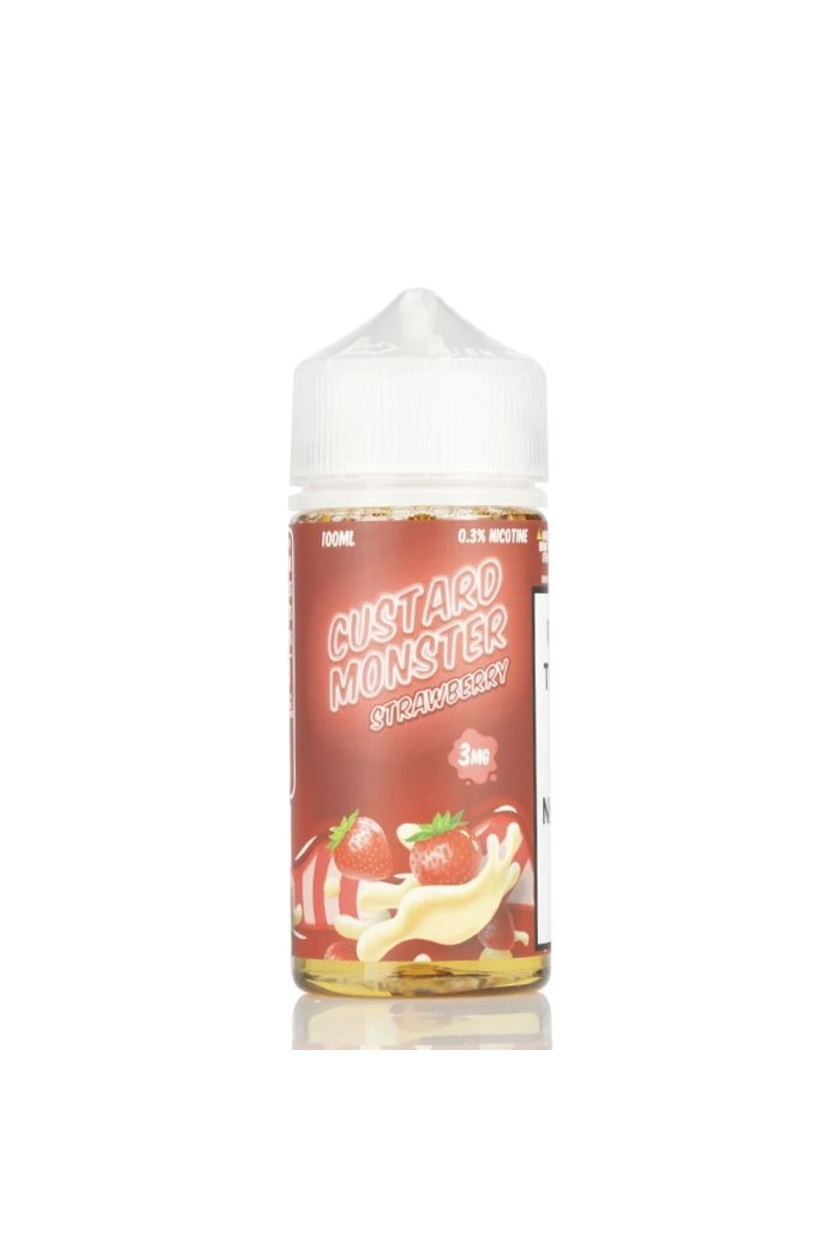 Jam Monster - Custard Monster Strawberry 100ML
