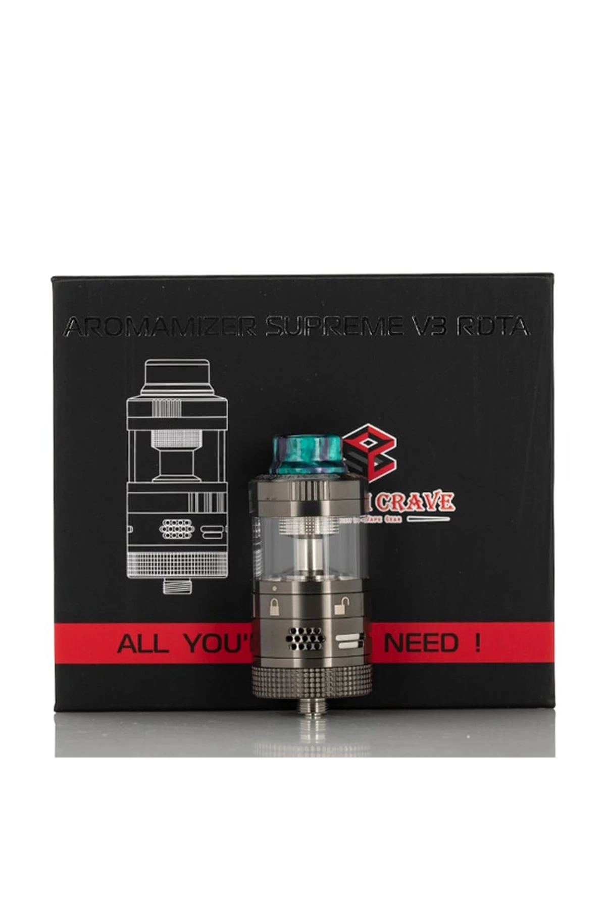 Steam Crave Aromamizer SUPREME V3 Atomizer 25mm RDTA 