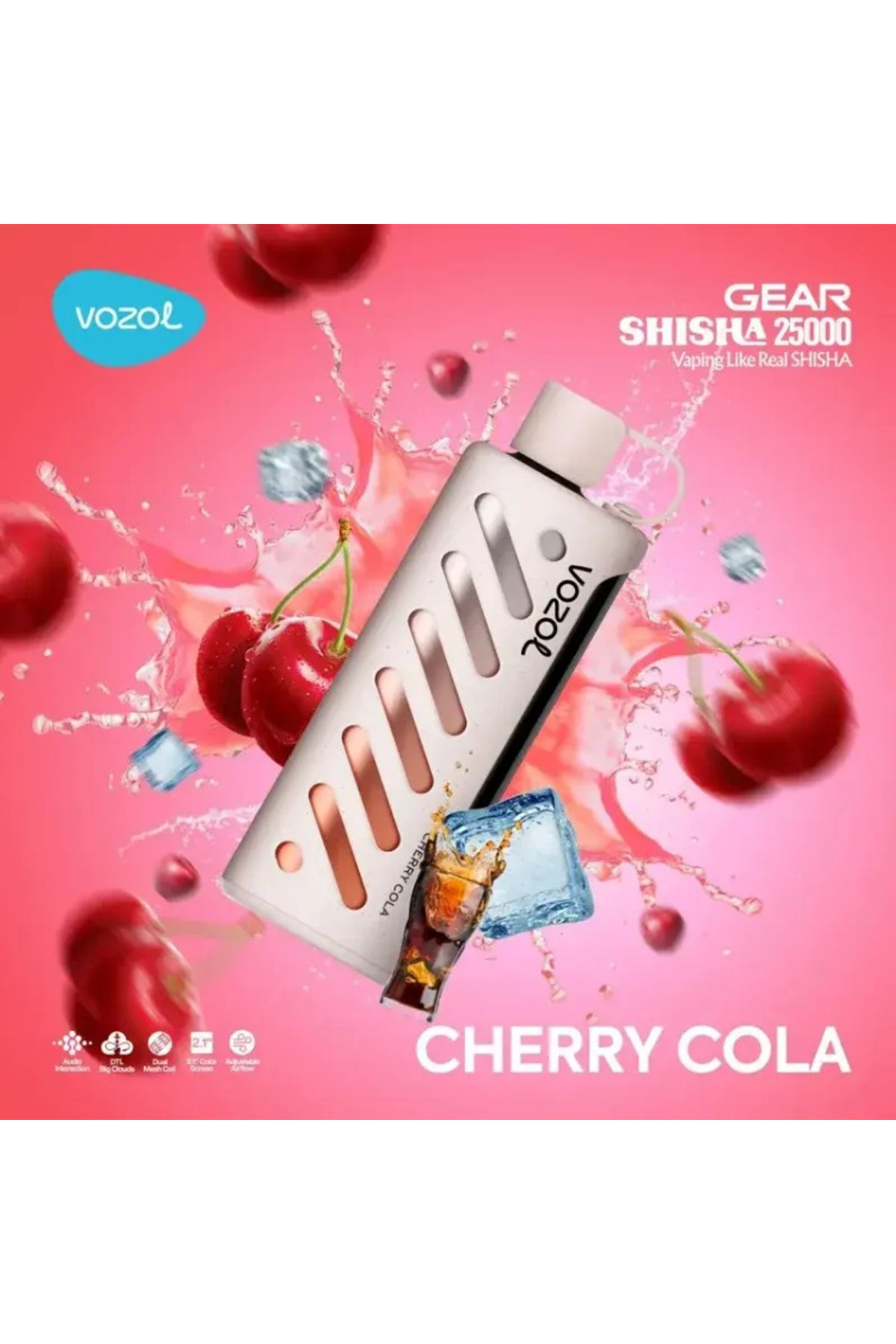 VOZOL GEAR 25000 Cherry Cola