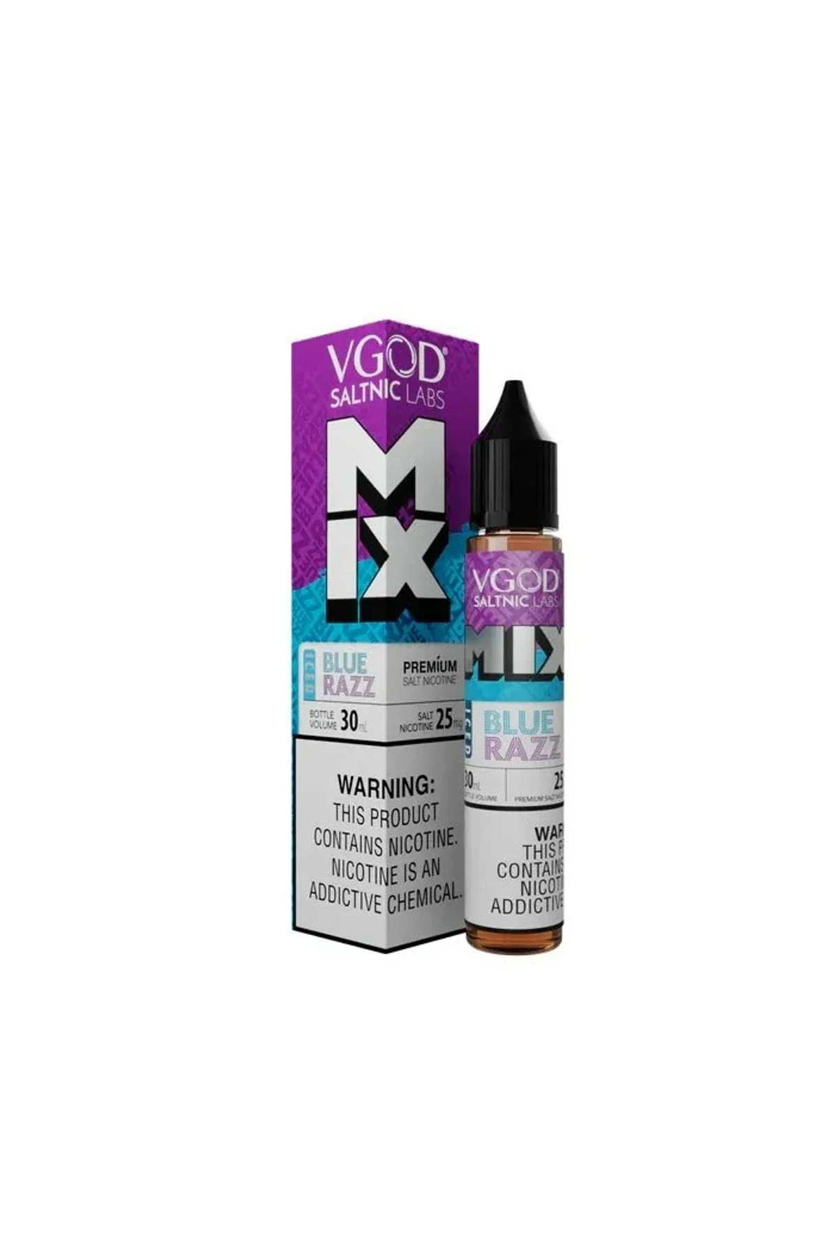 VGOD SaltNic - Blue Razz Mix ICED Salt Likit (30ML)