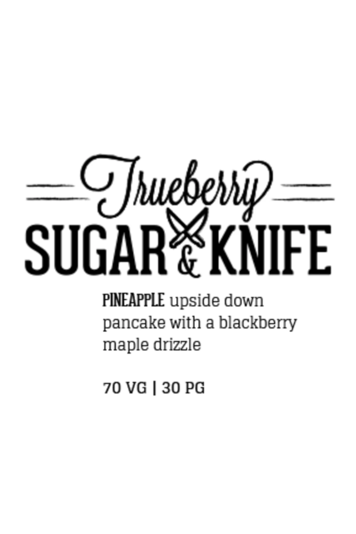 Charlie s Chalk Dust - TrueBerry Sugar and Knife Premium Elektronik Sigara Likiti (30 ML)
