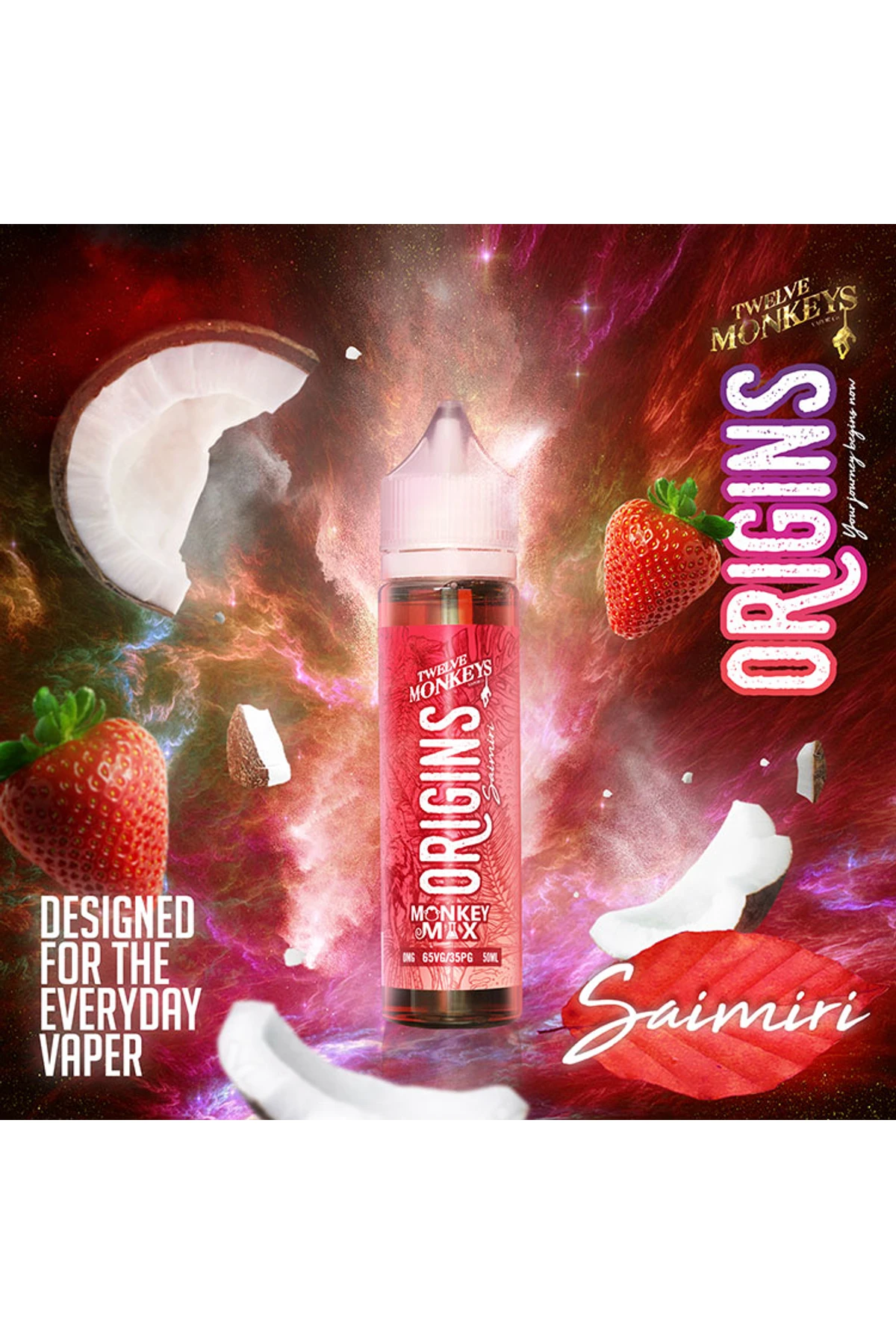 Twelve Monkeys Vapor - Saimiri (60ML)