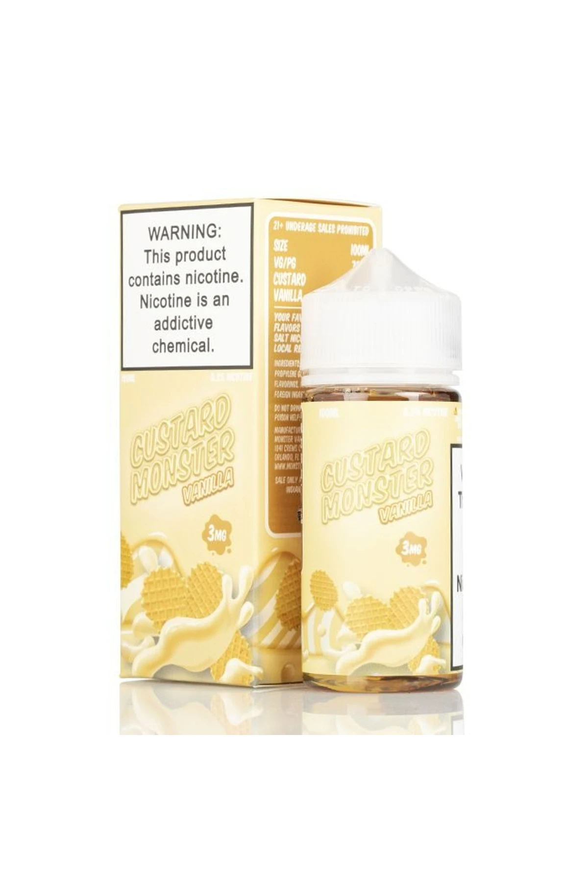 Jam Monster - Custard Monster Vanilla 100ML