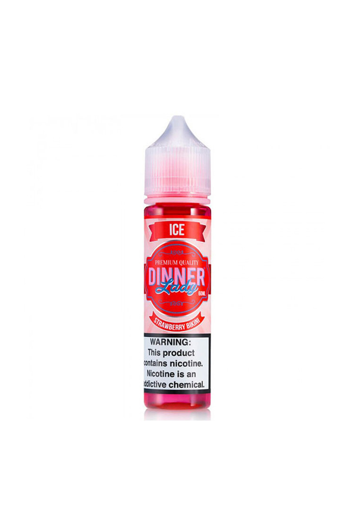 Dinner Lady - Strawberry Bikini Elektronik Sigara Likiti (60 ML)