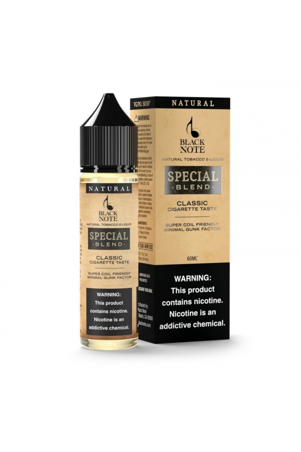 Black Note Special Blend Premium Likit 60ML (Tütün Karışımı) Black Note Special Blend Premium Likit 60ML (Tütün Karışımı)