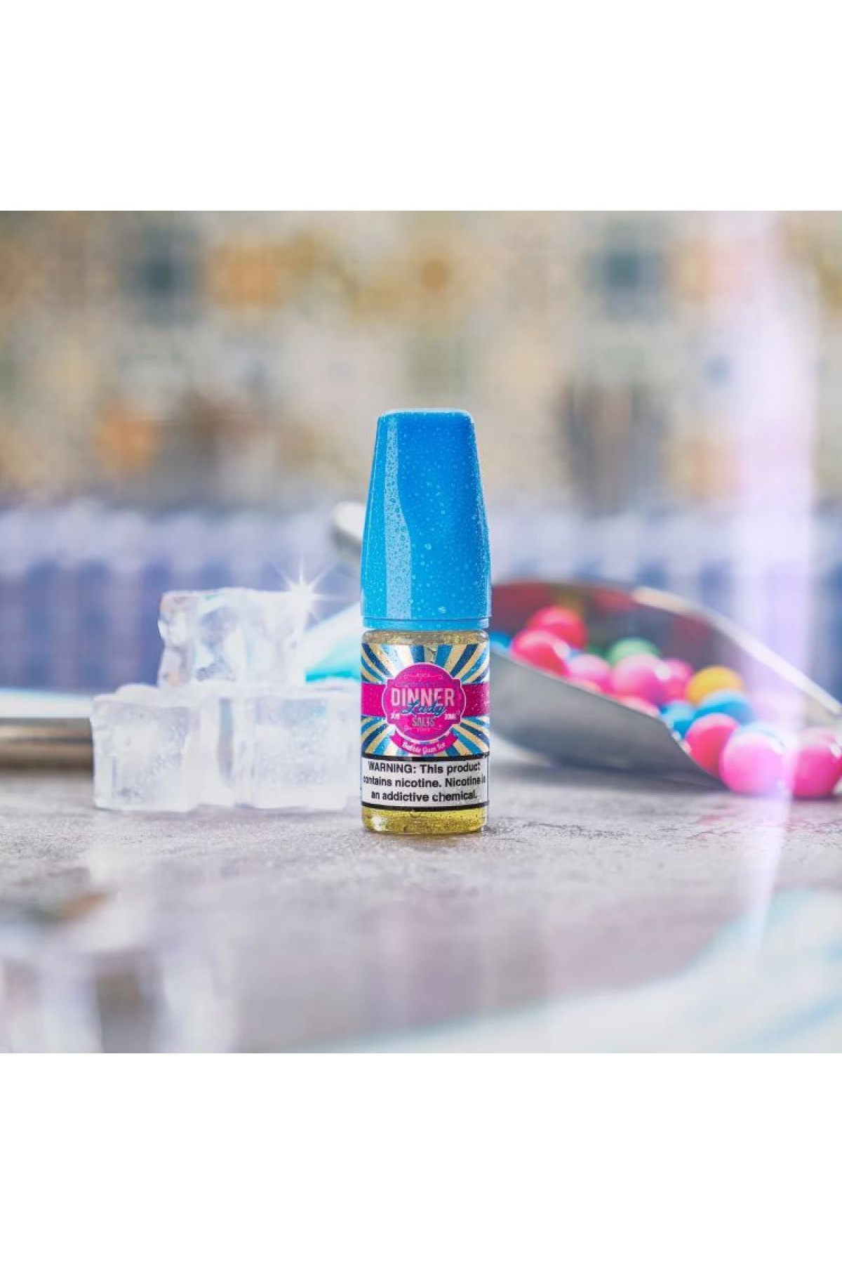 Dinner Lady Bubble Gum Ice Salt Likit 30ML (Buzlu Şekerli) Dinner Lady Bubble Gum Ice Salt Likit 30ML (Buzlu Şekerli)
