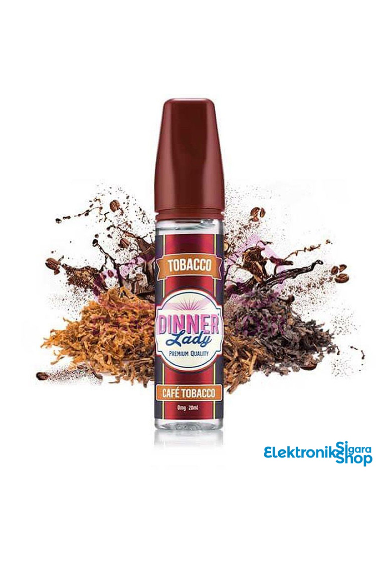 Dinner Lady Cafe Tobacco Premium Likit (60ML) Dinner Lady Cafe Tobacco Premium Likit (60ML)