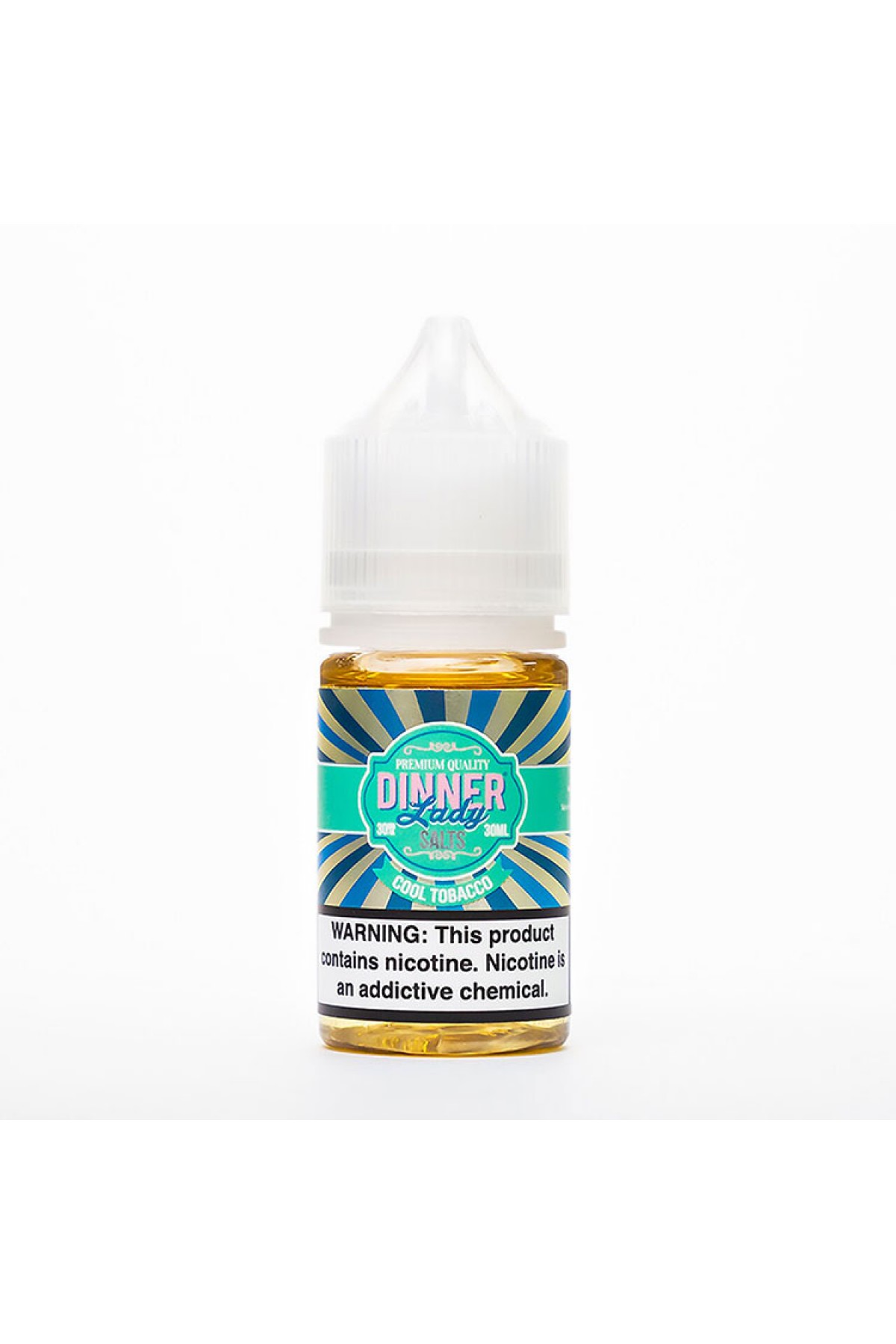 Dinner Lady Cool Tobacco Salt Likit 30ML (Tütün ve Nane)