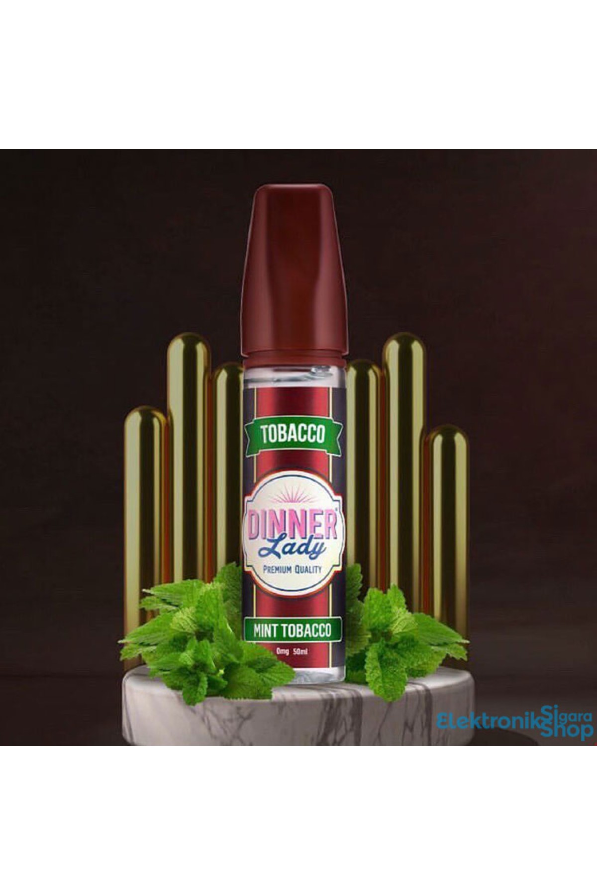 Dinner Lady Mint Tobacco Premium Likit (60ML)