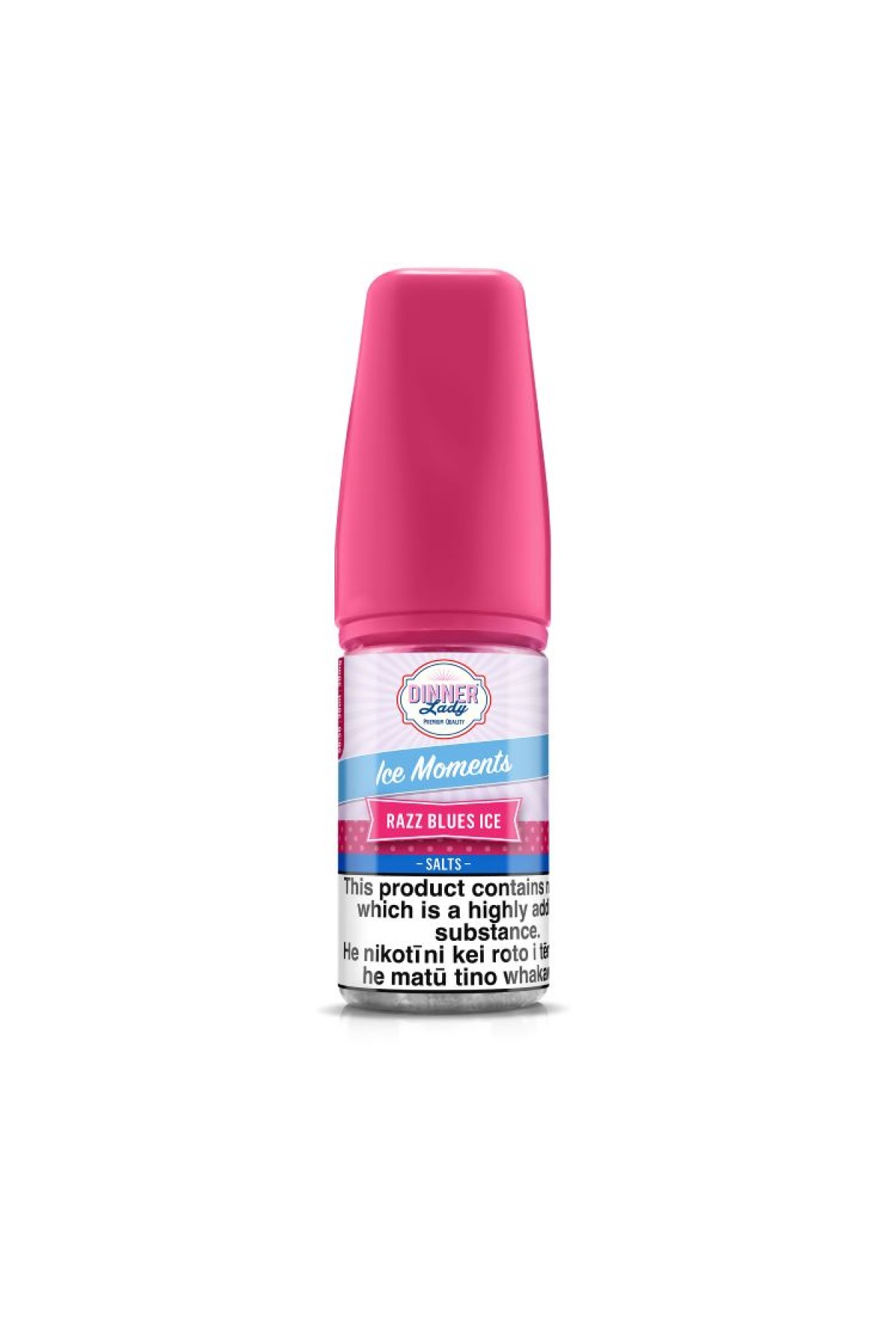Dinner Lady Razz Blues Ice Salt Likit 30ML (Yabanmersini, Mentol)