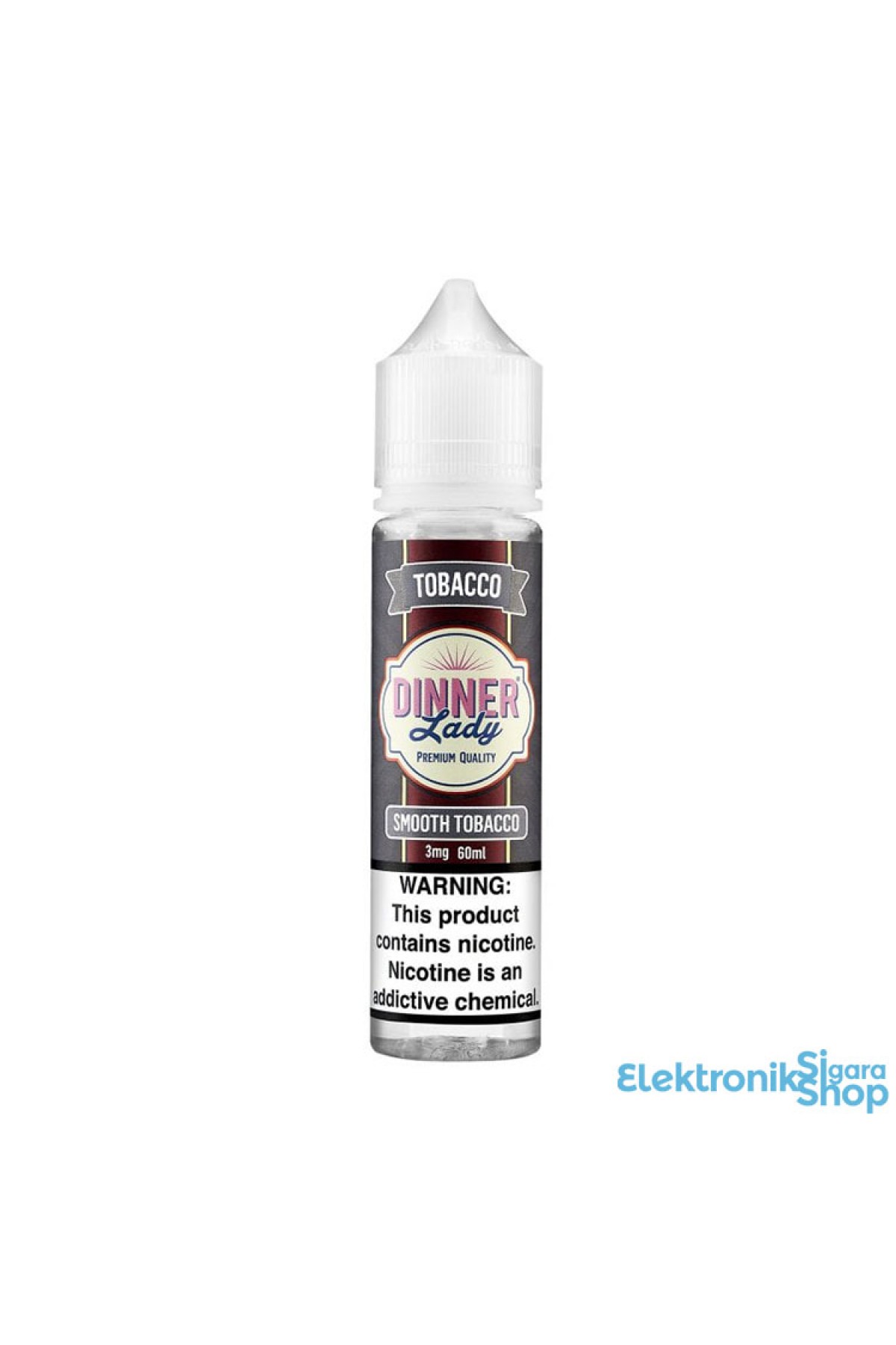 Dinner Lady Smooth Tobacco Premium Likit (60ML)