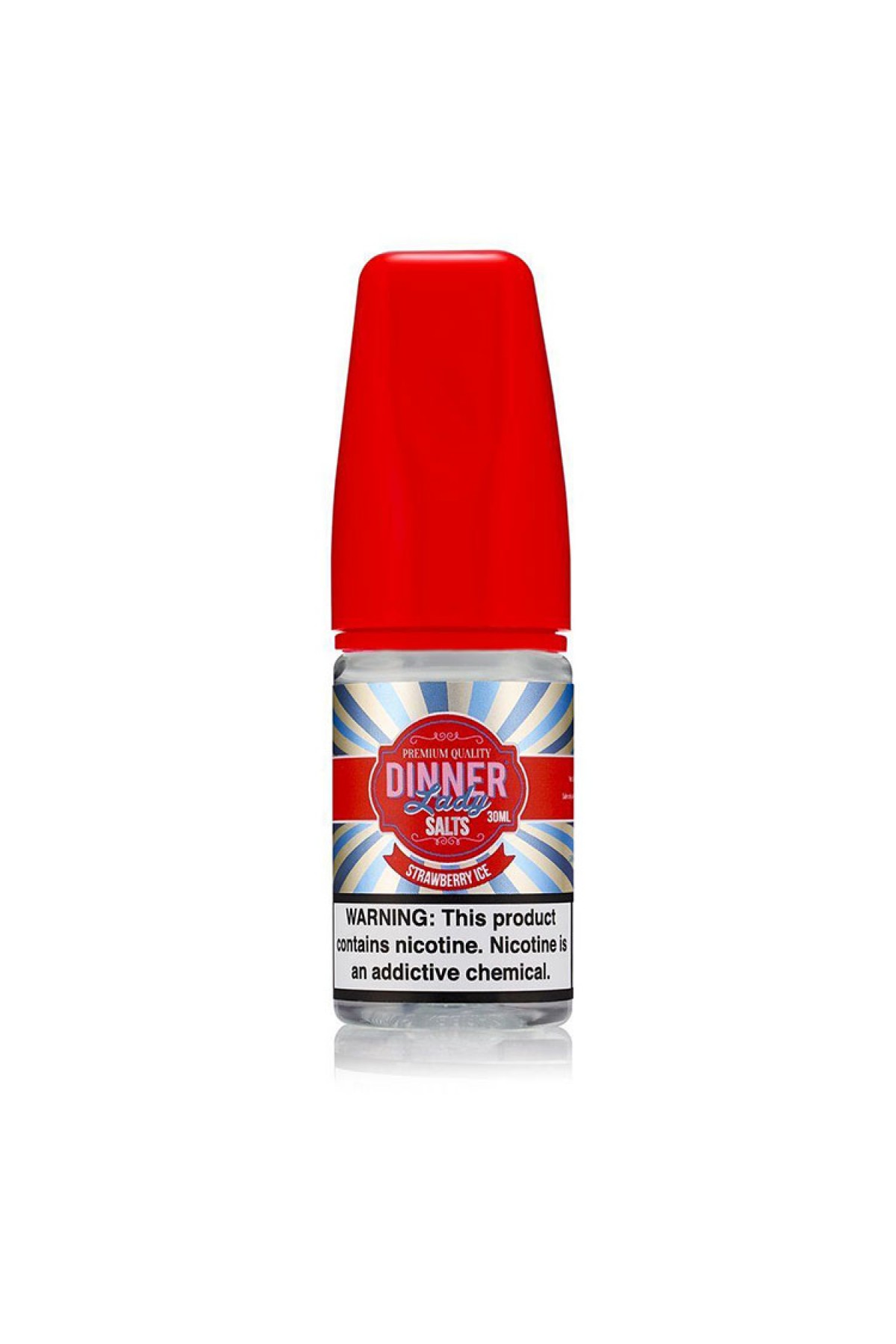 Dinner Lady Strawberry Bikini Salt Likit (30ML) (Çilek, Limon)