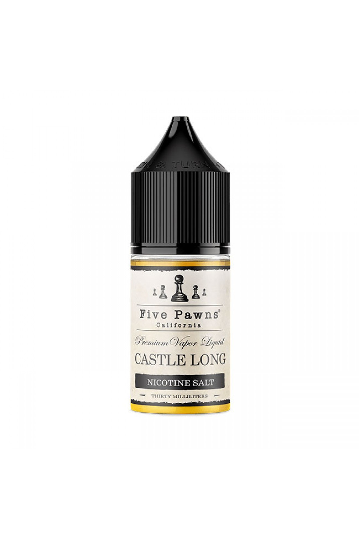 Five Pawns Castle Long Salt Likit 30ML (Kavrulmuş Badem)