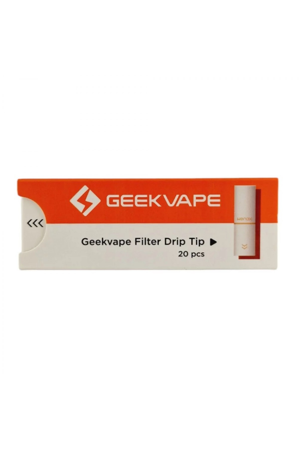 GeekVape Wenax M1 Filtreli Drip Tip-(20 Adet Ağızlık)