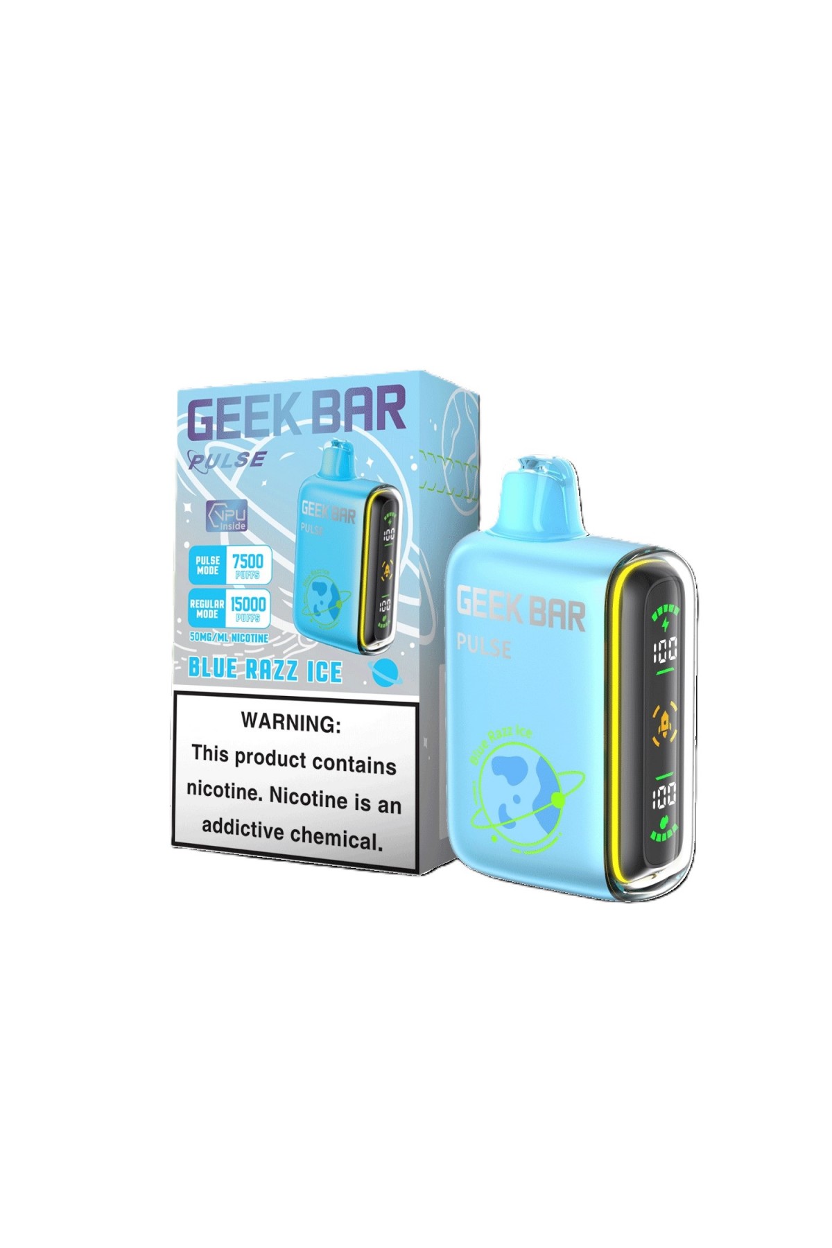 GeekBar Blue Razz Ice Pulse 15000 GeekBar Blue Razz Ice Pulse 15000