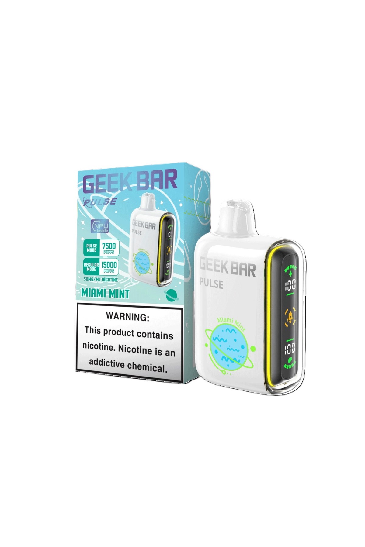 GeekBar Miami Mint Pulse 15000 GeekBar Miami Mint Pulse 15000